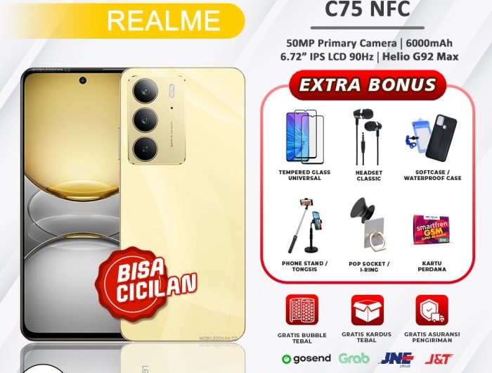 Realme C75x Resmi Meluncur di Indonesia, Smartphone Pilihan Anak Muda