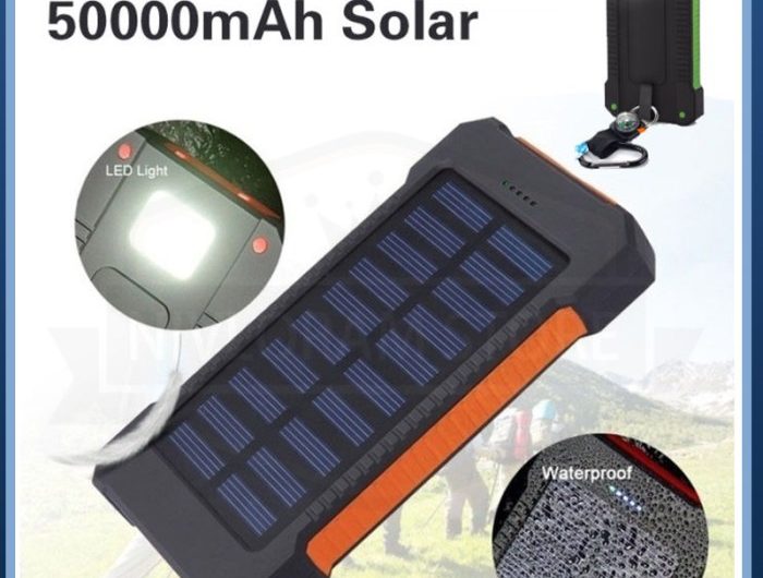 Charger Tenaga Surya Portable