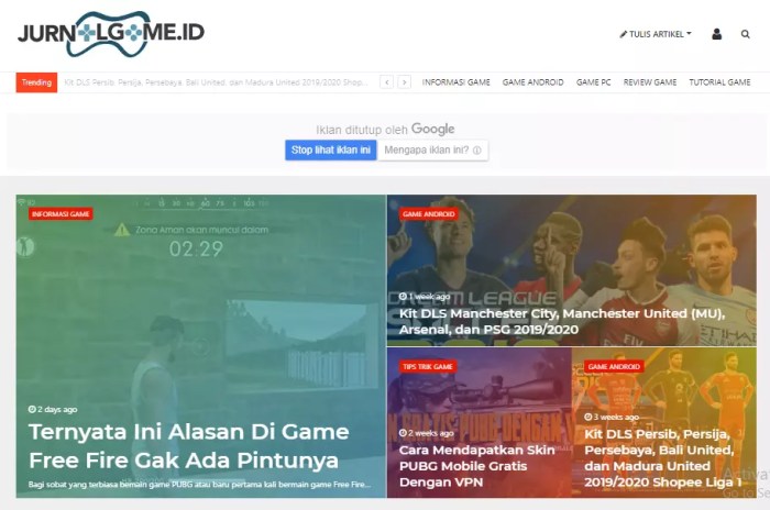 6 Situs Berita Game Online Terbaik, Rekomended Banget Buat Para Gamer ... Update Terbaru dari Dunia Game Online